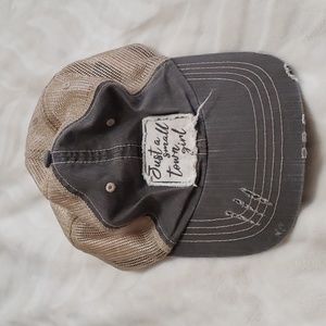 Hat Just A Small-town Girl Grey/Tan Adj